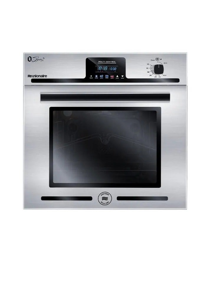 يونيون إير فرن غاز بيلت ان، 60×60 سم، أمان كامل ، BO66G-119-CSF-OS-AL - فضي اسود - Image 4